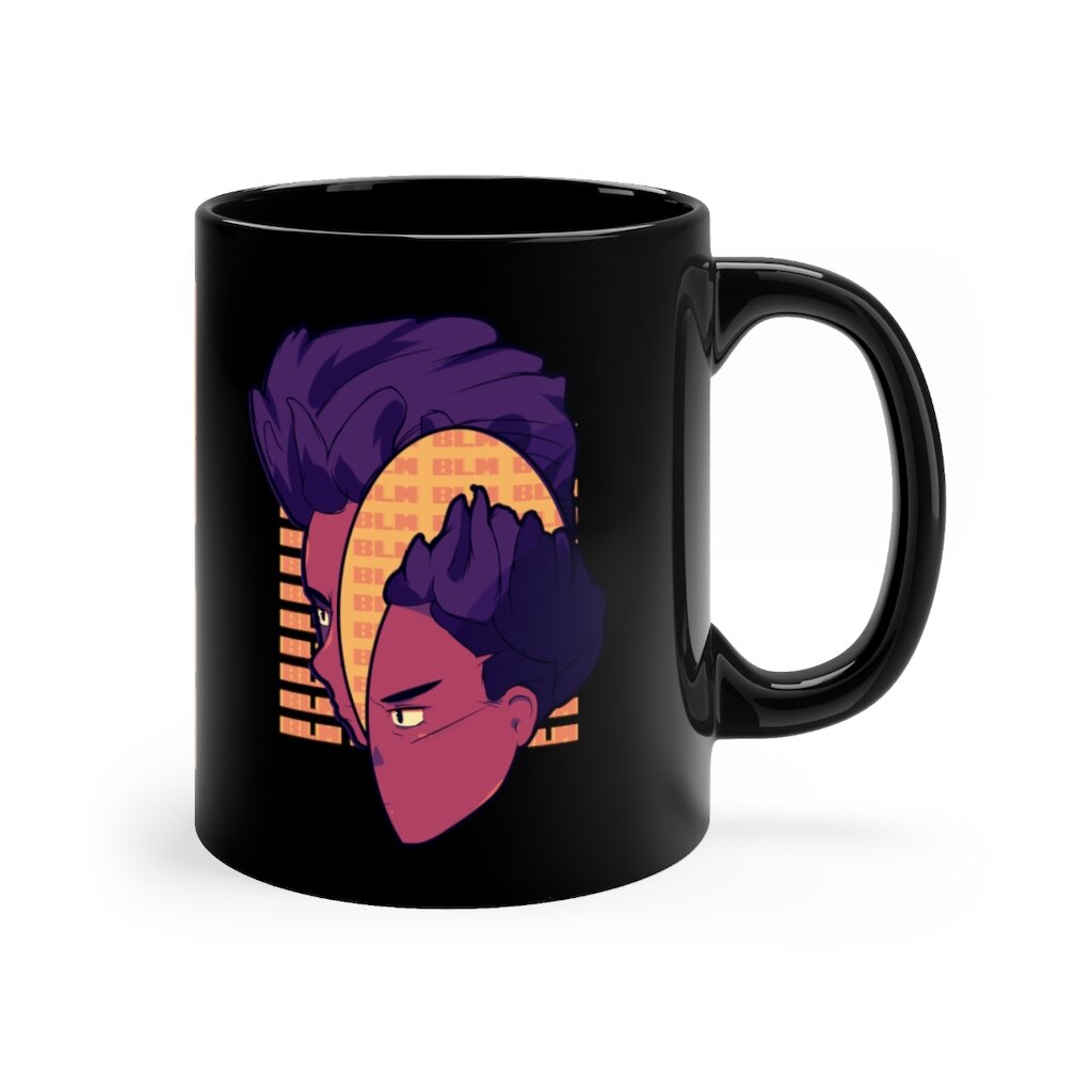 BLM anime mug 2