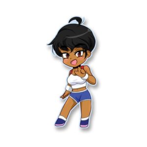 Chibi Victoria Vinyl Sticker