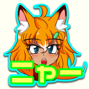 Nya Vinyl Sticker